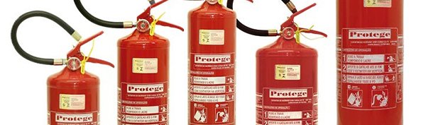 Tipos de Extintores de Incêndio