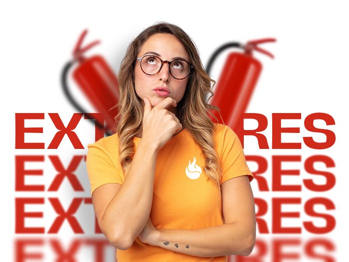 Qual extintor usar